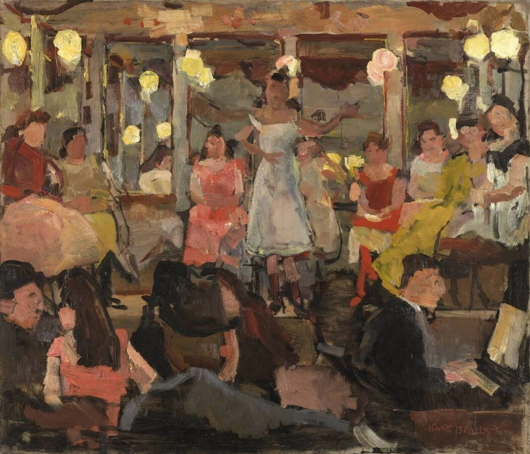 Isaac Israëls - Café chantant a Nes te Amsterdam, Kröller, Müller Museum